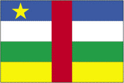 Central African Republic Flag