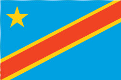 Democratic Republic of the Congo Flag