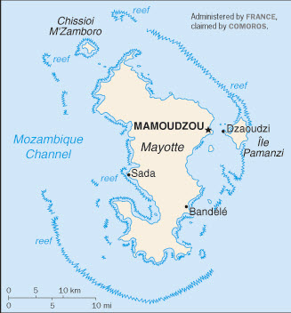Mayotte Basic Map